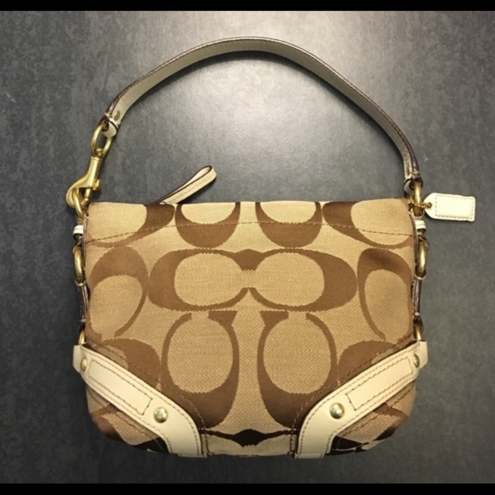 Coach Carly Signature Mini Bag